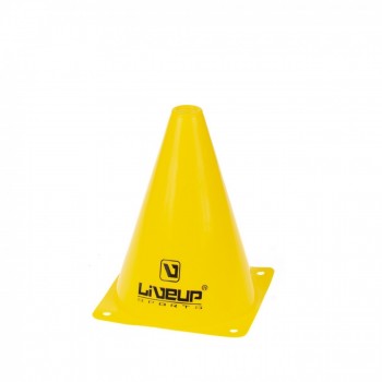 Cone de Agilidade - 18cm - Amarelo - Liveup Sports