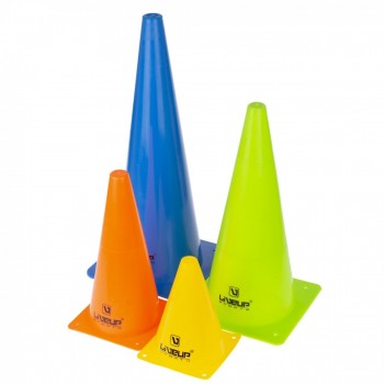 Cone de Agilidade - 18cm - Amarelo - Liveup Sports