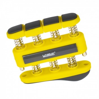 Exercitador para Dedos 1 - Leve - 3lbs / 1,36kg - Amarelo - Liveup Sports